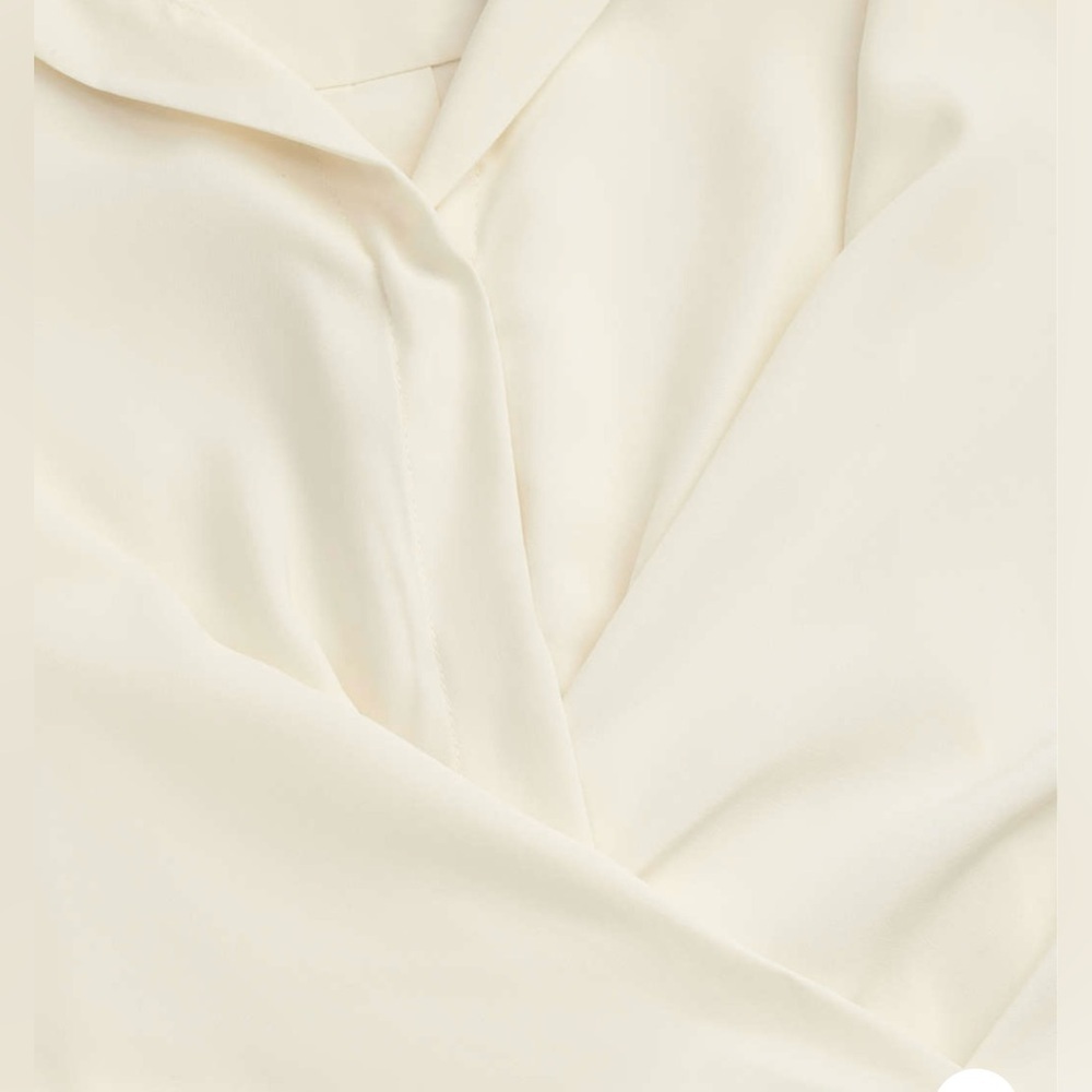 Cider Elegant Cream Long Sleeve Dress - Picture 6 of 14